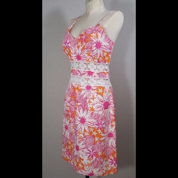 Lilly Pulitzer 4 White Label Y2K Tropical Girl Coquette Kwaii Preppy Trad - Picture 4 of 8